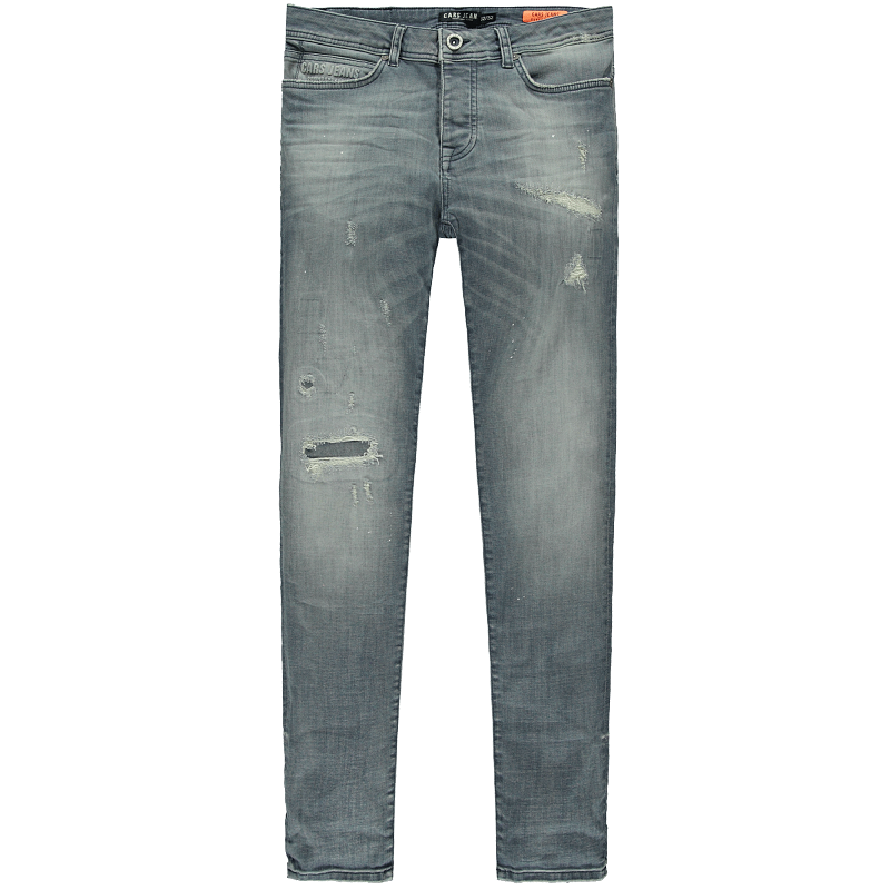 Cars Jeans ARON Super Skinny Damage Manhattan Wash (87) Sonderangebot der Fabrik