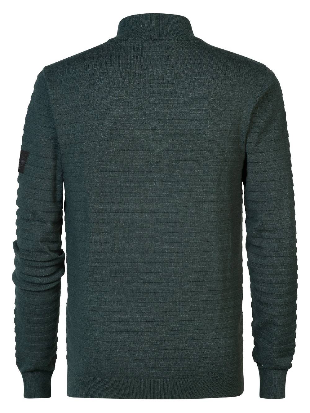 Petrol M-3040-KWC220 Men Knitwear Collar Basic (6089 Bottle) Günstiger Verkauf