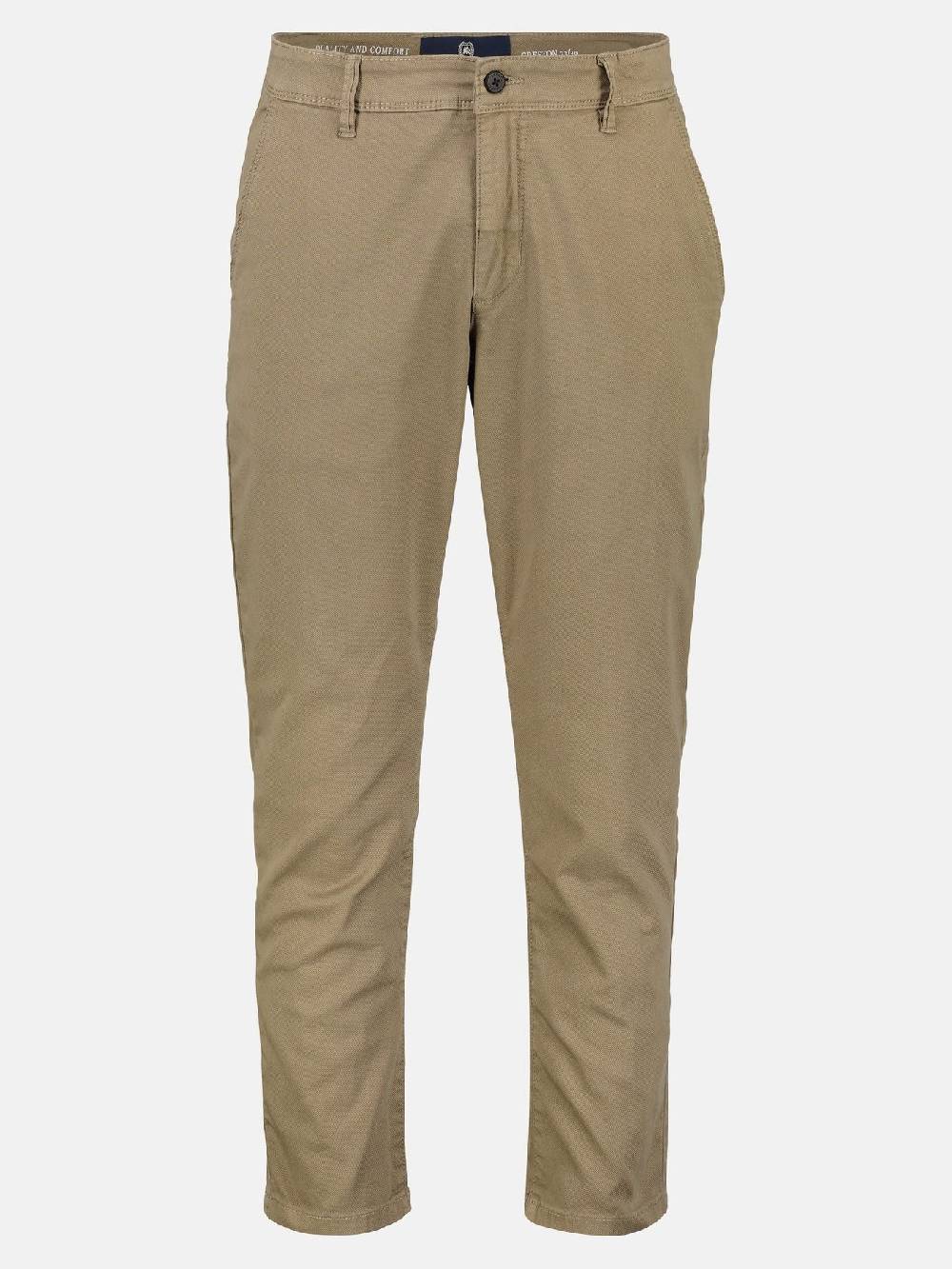 Lerros 2009166 CHINO MICROSTRUCTUUR SLIM FIT (730 SOFT BEIGE) Rabatt