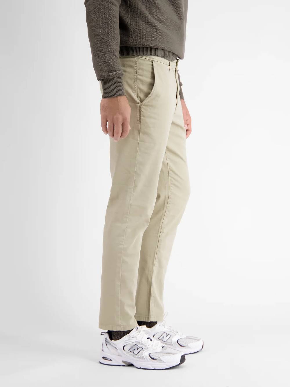 Lerros 2009166 CHINO MICROSTRUCTUUR SLIM FIT (707 SOFT STONE) Günstig kaufen