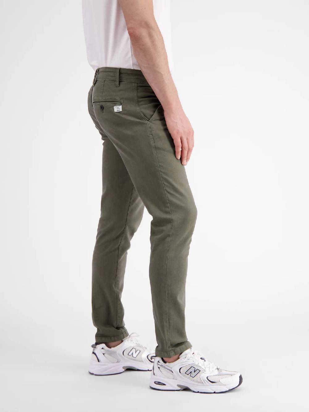 Lerros 2009114 CHINO VAN ZACHTE HYPERFLEX STRETCHKWALITEIT (659 AGED OLIVE) Begrenztes Angebot