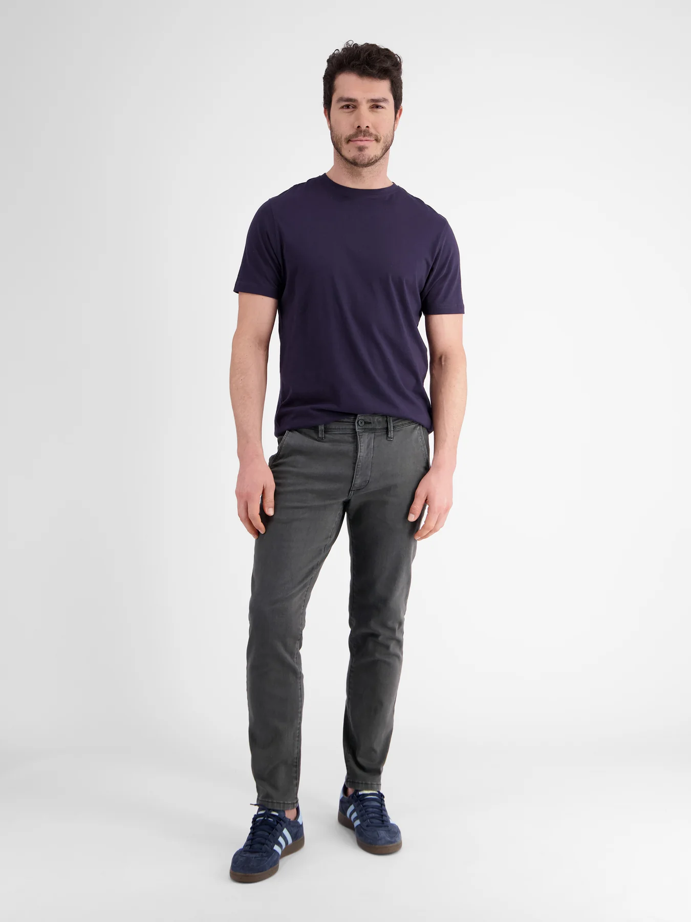 Lerros 2009114 CHINO VAN ZACHTE HYPERFLEX STRETCHKWALITEIT (289 DARK GRAPHITE) Online Shopping