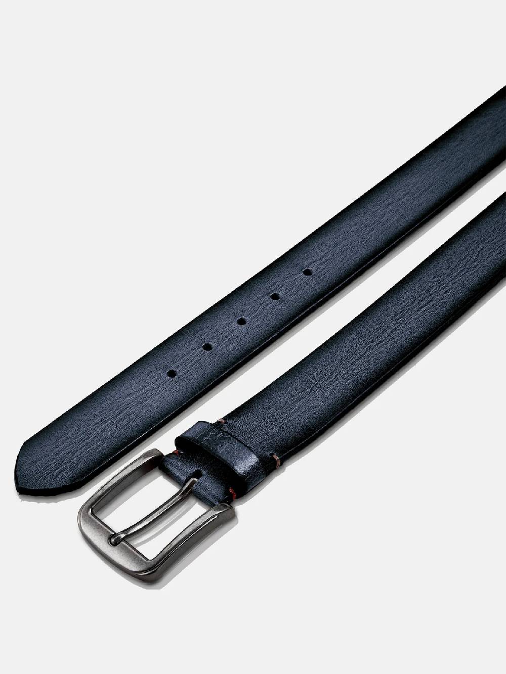 Lerros 5003004 LEREN RIEM *JAMES* (485 CLASSIC NAVY) Osterangebot