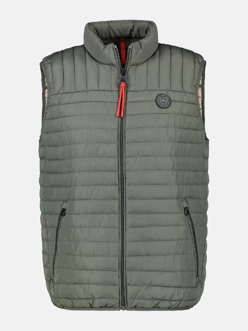 Lerros 2007341 LICHTGEWICHT VEST (618 MINERAL GREEN MELANGE) Kauf eins, bekomm eins gratis