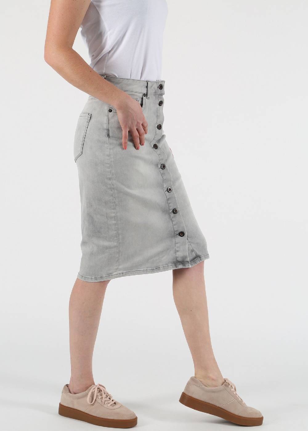 M.O.D Sina Skirt Alabama Grey Günstiger Verkauf