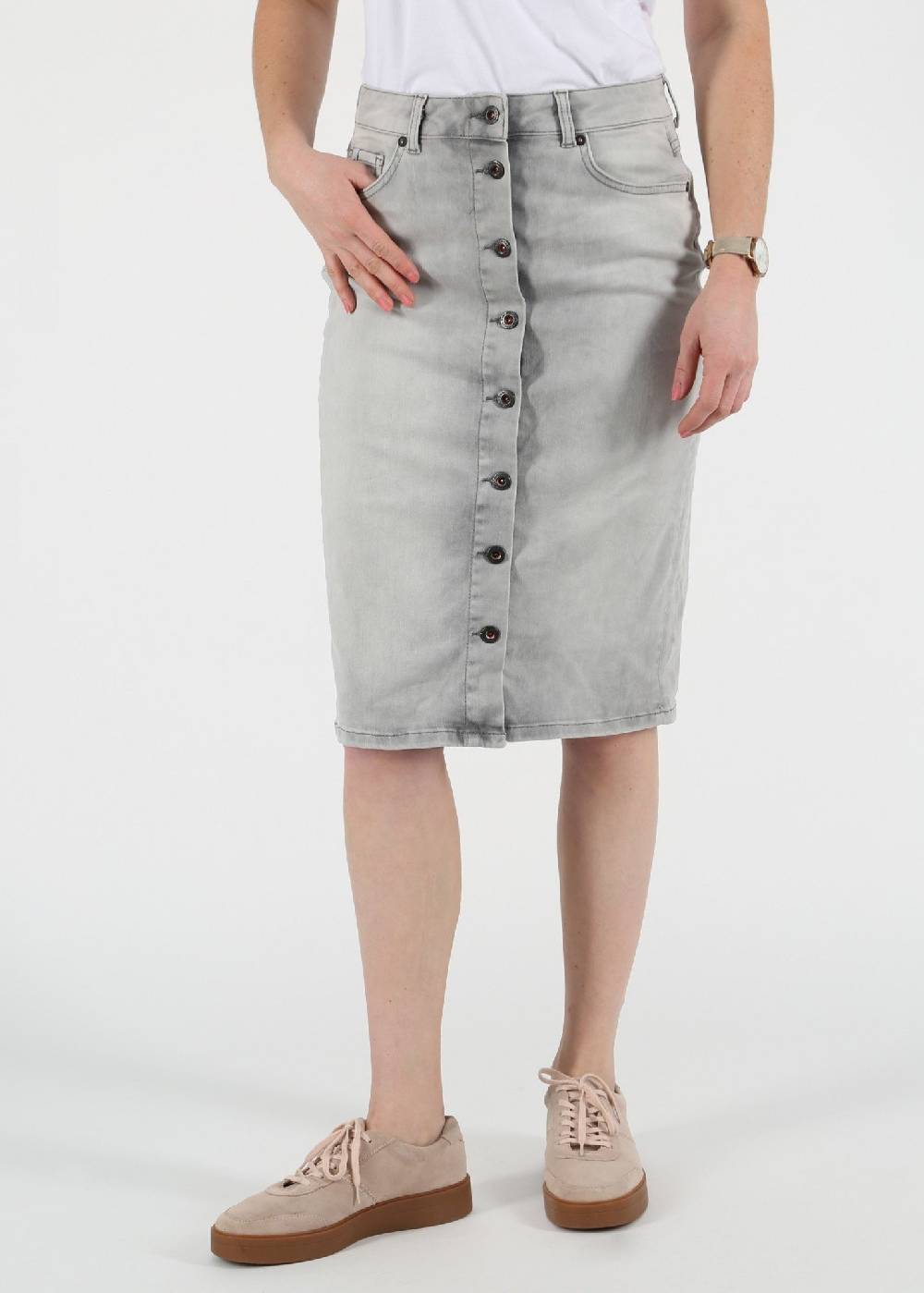 M.O.D Sina Skirt Alabama Grey Günstiger Verkauf