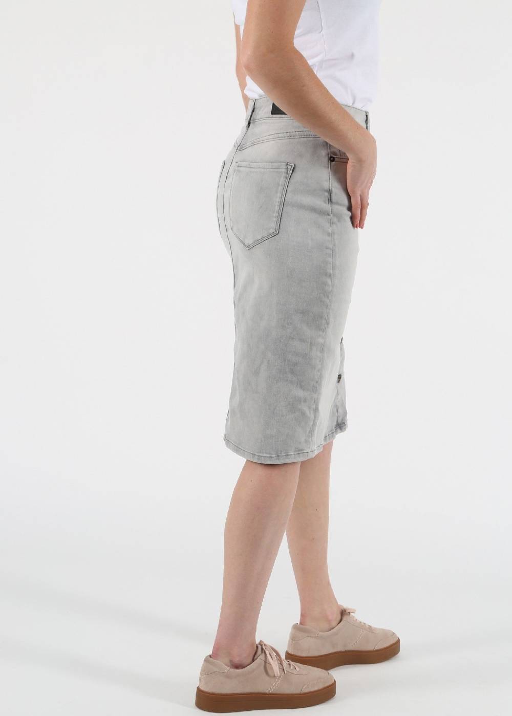 M.O.D Sina Skirt Alabama Grey Günstiger Verkauf