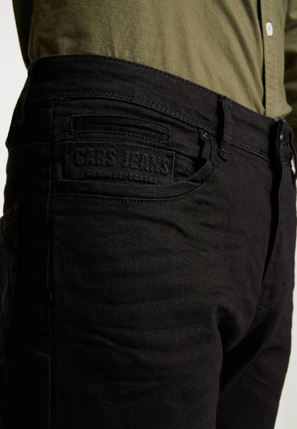 Cars Jeans BLAST Slim Fit Twill Black Zeitlich begrenztes Angebot