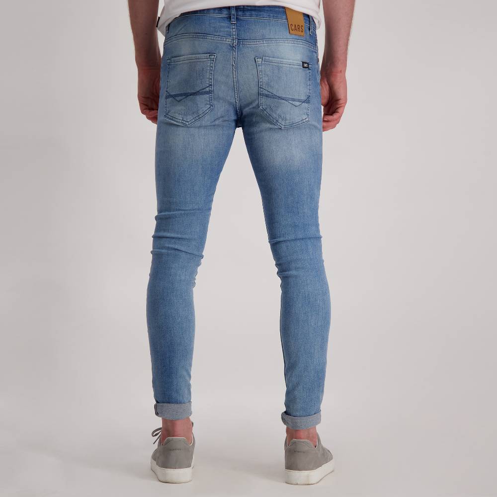 Cars Jeans ARON Super Skinny Damage Bleached Used (75) Nur für heute