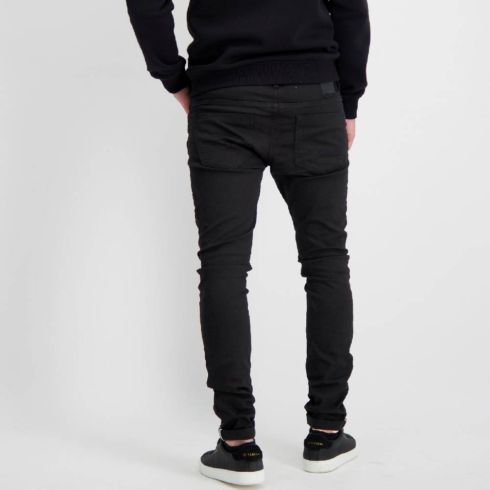 Cars Jeans Dust Super Skinny Twill Black (42) Vierteljährliche Förderung