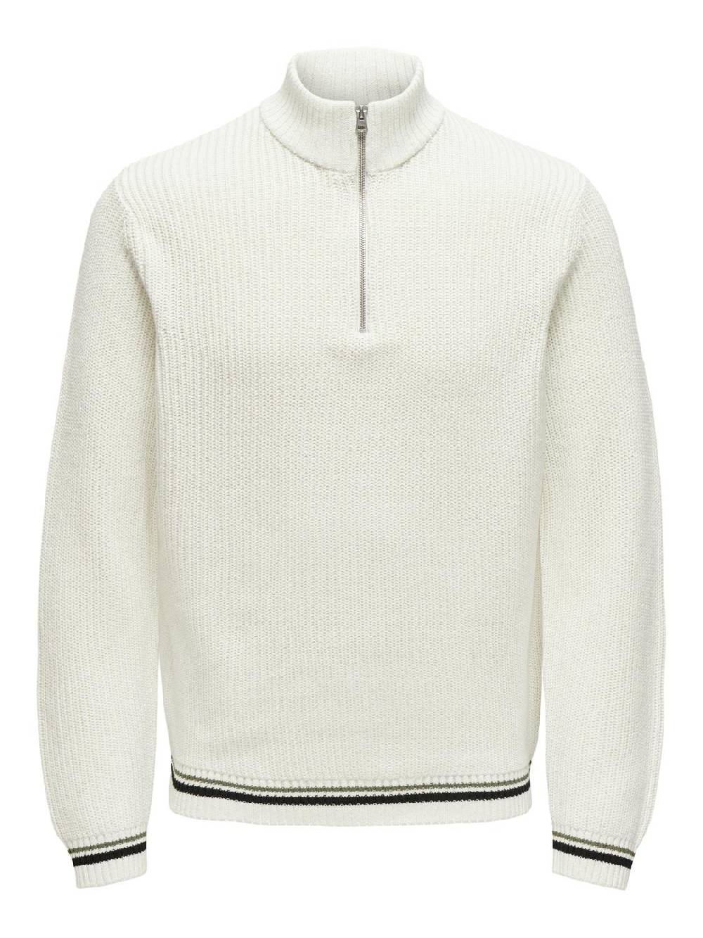Only & Sons ONSLIMA LIFE REG 5 MIX BOX KNIT BTS (Cloud Dancer) Auslauf