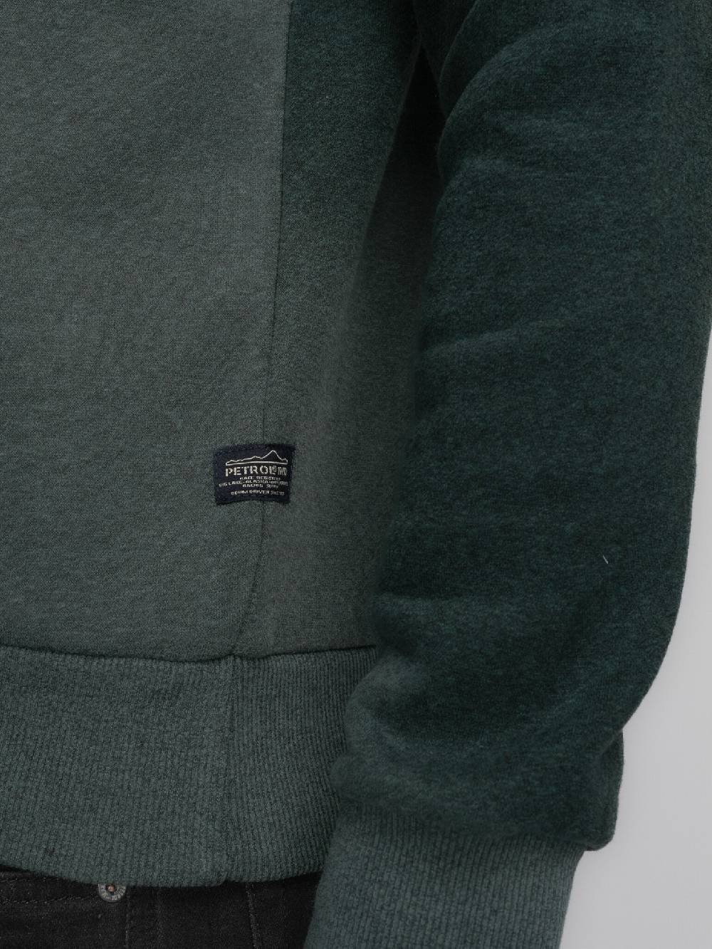 Petrol M-3040-SWR309 MEN SWEATER ROUND NECK PRINT 6089 Bottle Angebote