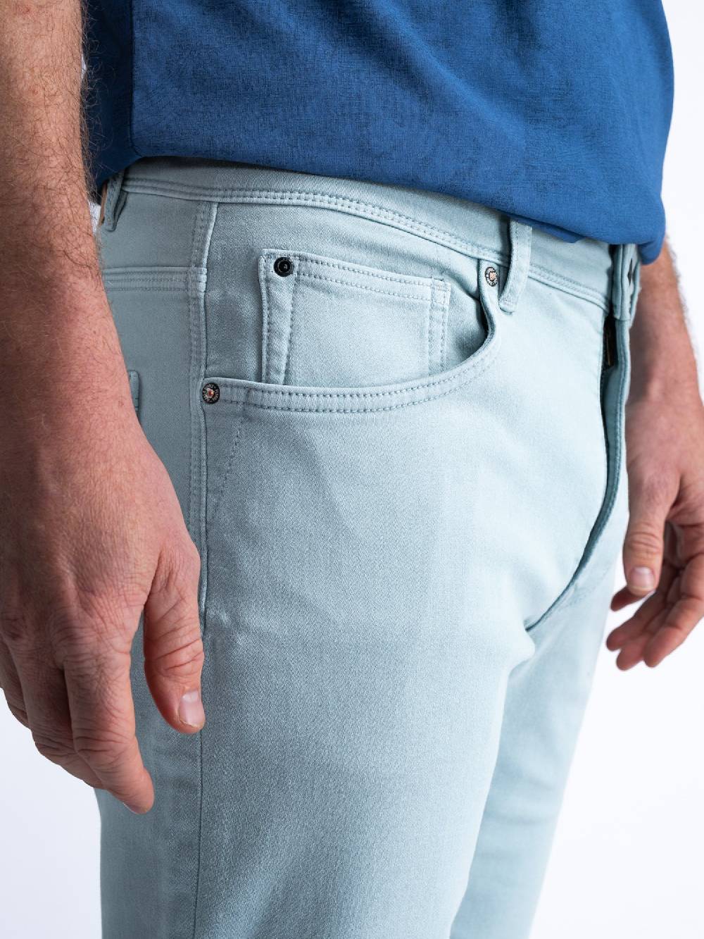 Petrol Men Shorts Denim M-1040-SHO005 (5179 Aqua Grey) Limitierter Zeitrabatt