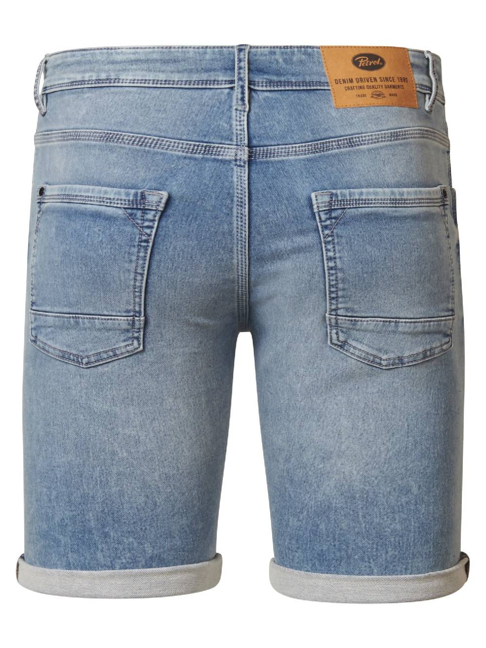 Petrol Men Shorts Denim M-1040-SHO001 (5707 Light Stone) Fabrik Onlineshop