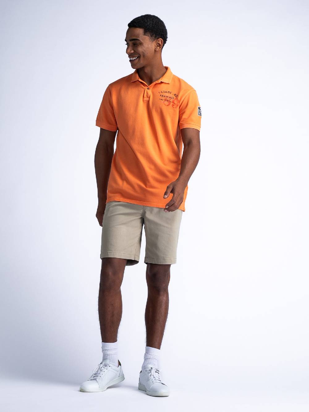 Petrol Men Shorts Chino M-1040-SHO527 (7130 Light Tan) Online Shopping