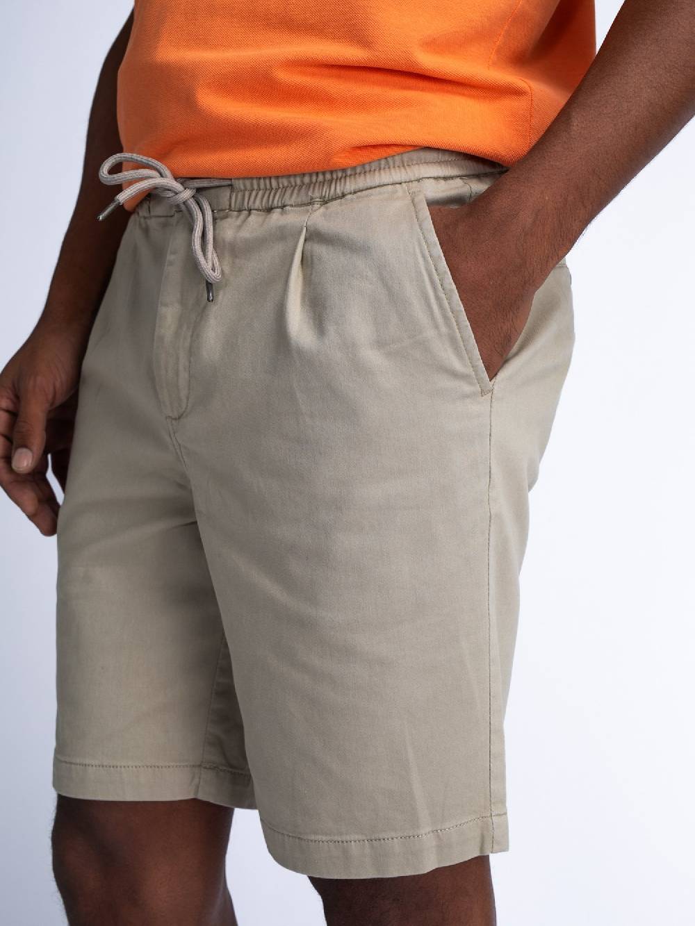 Petrol Men Shorts Chino M-1040-SHO527 (7130 Light Tan) Online Shopping
