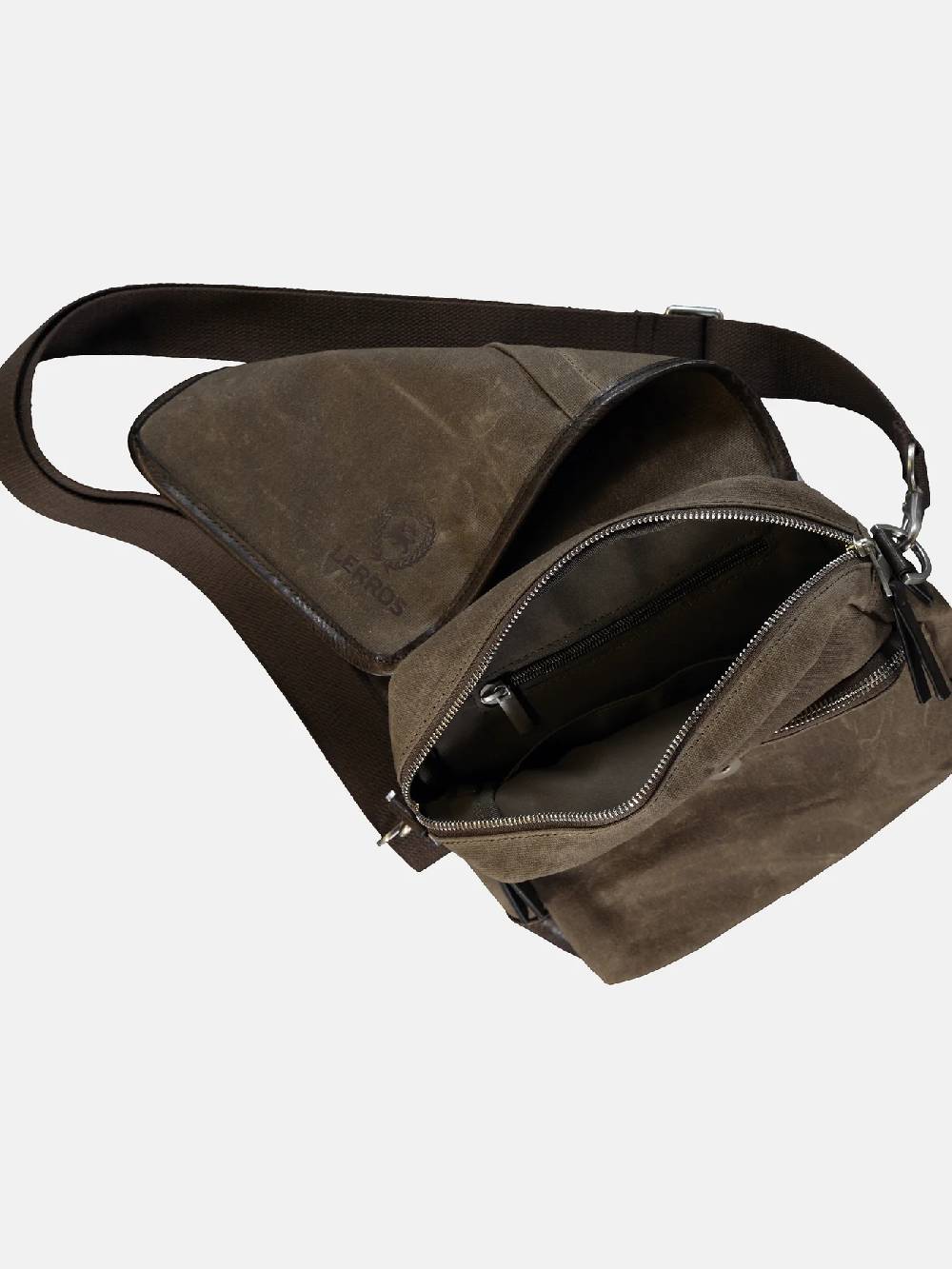 Lerros 5002071 COLUMBUS SLANKE MESSENGERTAS (645 GRANITE) Preisnachlass