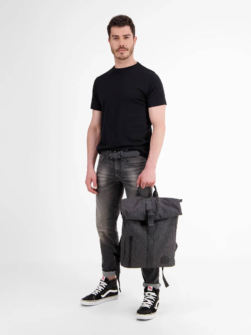Lerros 5002016 RUGZAK IN BASIC STIJL (262 ASPHALT GREY) Osterangebot