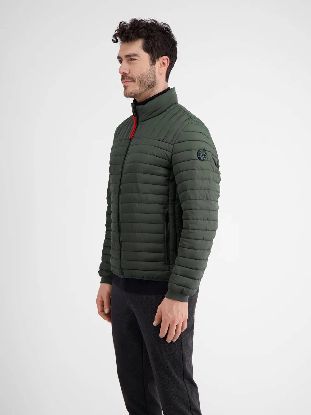 Lerros 2007040 LICHTGEWICHT BLOUSON (618 MINERAL GREEN MELANGE) Neueste Mode