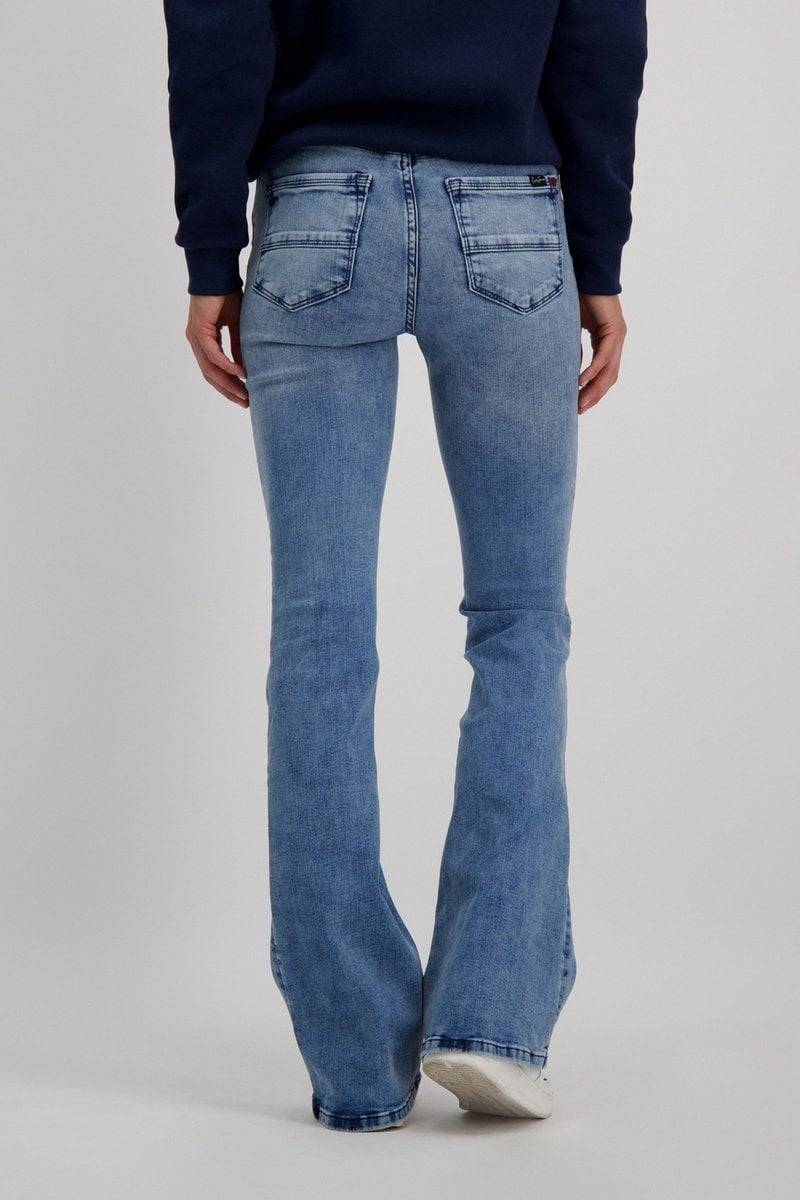 Cars Jeans Michelle Flare Den.Bleached Us (05 Stone Bleached) Exklusivangebot