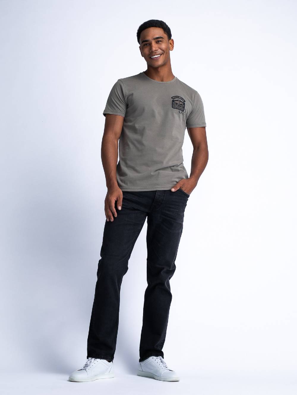 Petrol STARLING - Straight Denim (9705 Black Stone) Valentinstagsangebot
