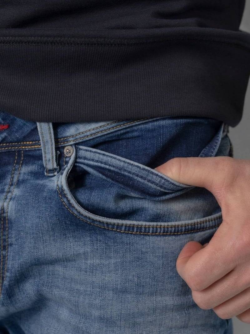 Petrol RUSSEL - Men Denim Tapered (5701 Light used) Kostenlose Rückgabe