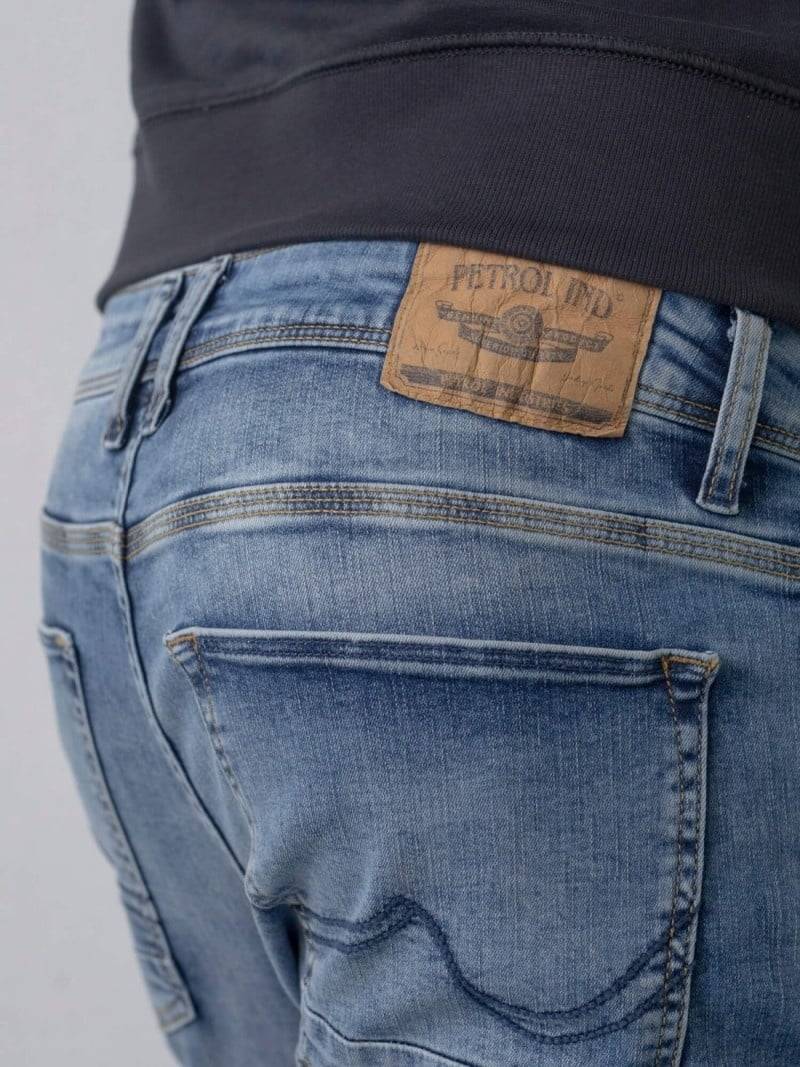 Petrol RUSSEL - Men Denim Tapered (5701 Light used) Kostenlose Rückgabe