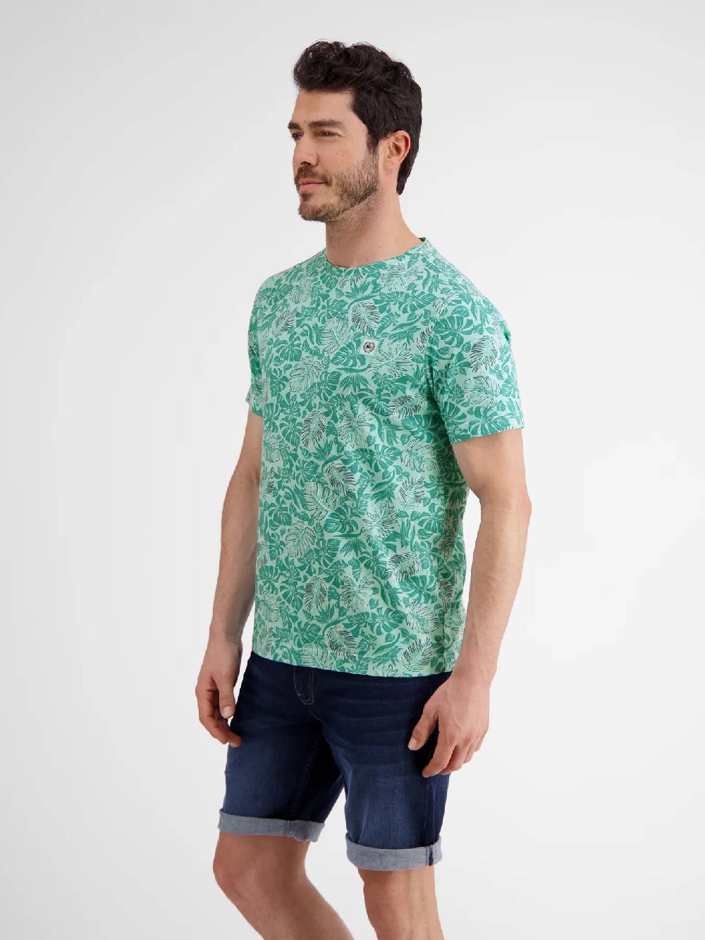 Lerros 2453066 K12 T-Shirt/Serafino 1/2 Arm (410 Iced Mint) Nur für heute