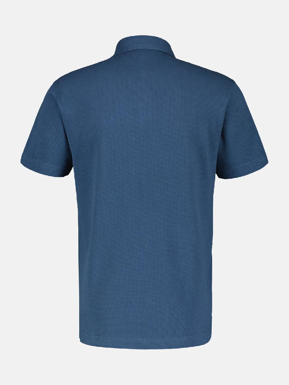 Lerros 2443204 POLOSHIRT IN SPORTIEVE WAFELPIQUÉKWALITEIT (448 STORM BLUE) Discount Store für neue Produkte