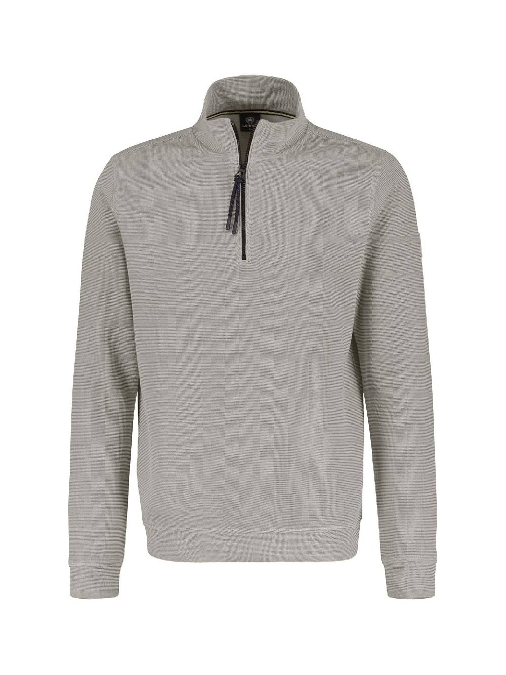 Lerros 2484402 K11 Sweatshirt/Troyer/Rh/V-Neck (101 Broken White Me) Black Friday Preise
