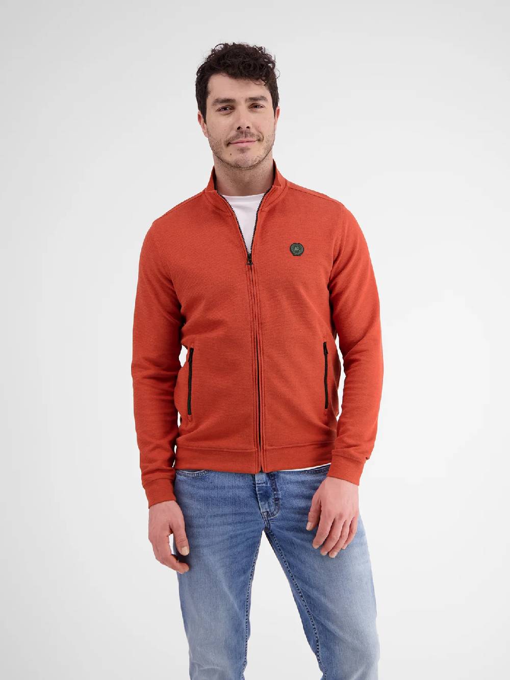 Lerros 2424503 SWEATJACK (327 DEEP CORAL RED) Online
