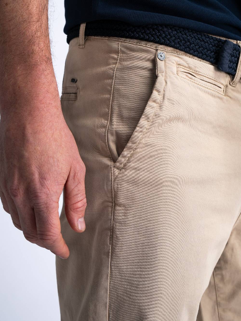 Petrol Men Shorts Chino M-1040-SHO504 (7130 Light Tan) Schlussverkauf