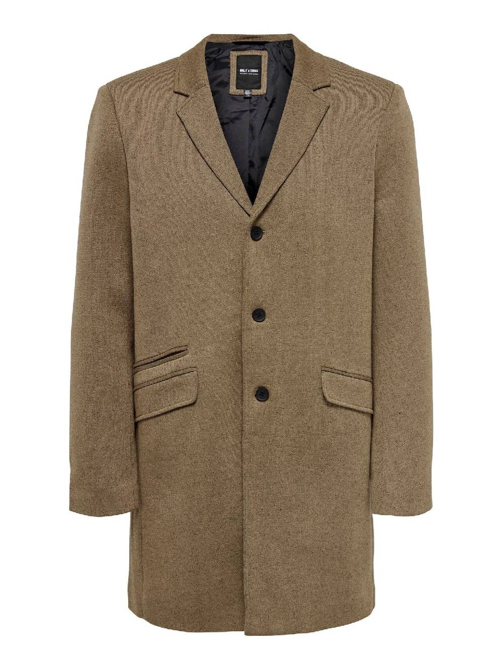 Only & Sons Onsjulian King Coat IN OTW VD CS (216332 Camel) Günstig kaufen