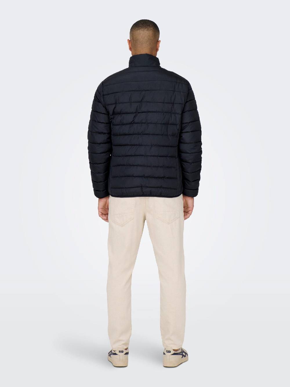 Only & Sons Onsbron Quilt Jacket OTW VD (187197 Dark Navy) Flash Sale