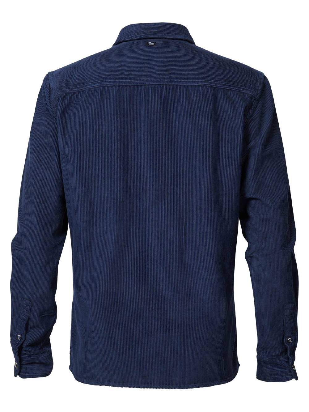 Petrol M-3030-Sil423 - Men Shirt Long Sleeve Uni (5152 Midnight Navy) Black Friday