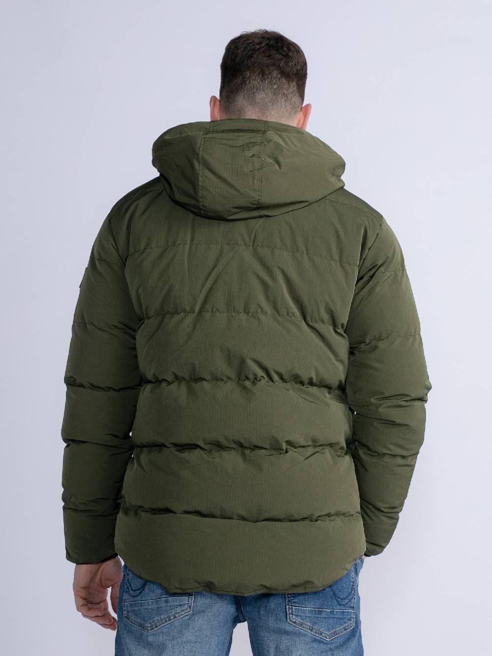 Petrol M-3030-Jac100 - Men Jacket Padded (6092 Hunter Green) Cyber Monday