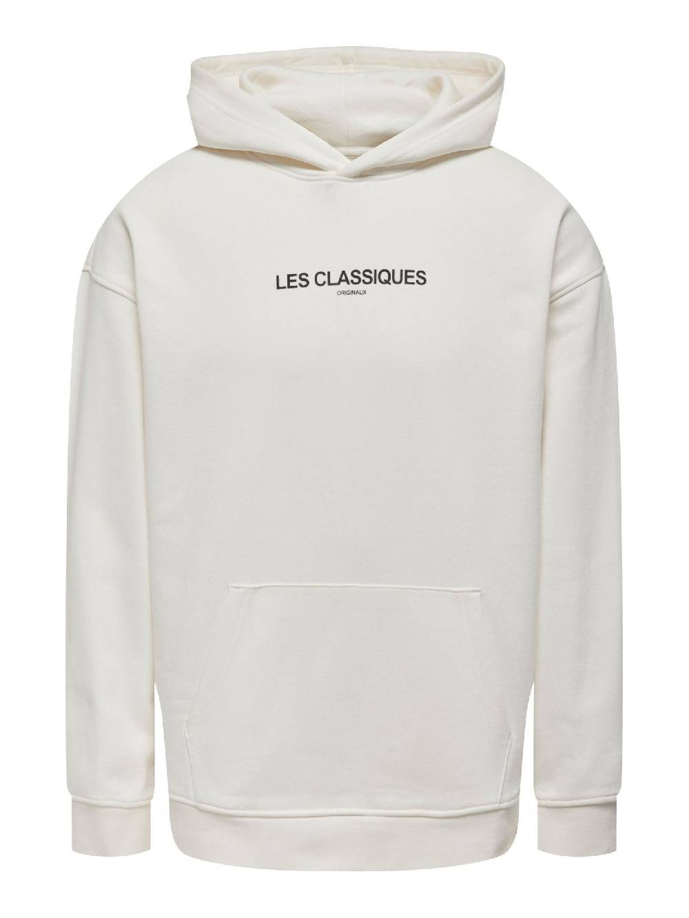 Only & Sons ONSLES CLASSIQUES RLX SWT HOOD (White) Clearance-Verkauf
