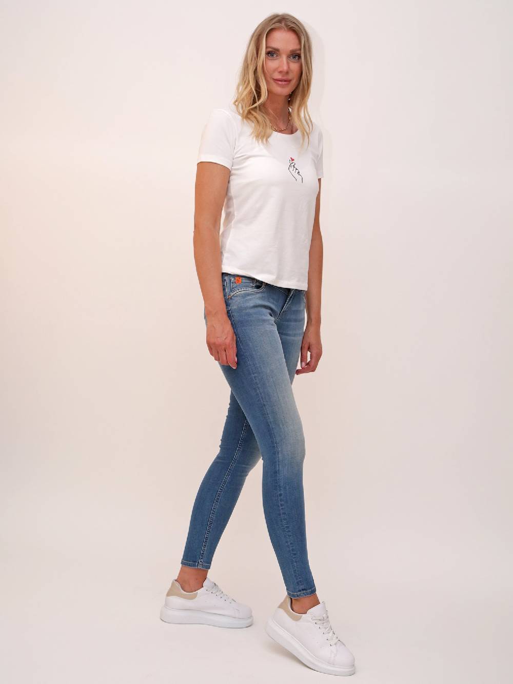 M.O.D Ellen Skinny Fit Kentucky Blue Im Verkauf