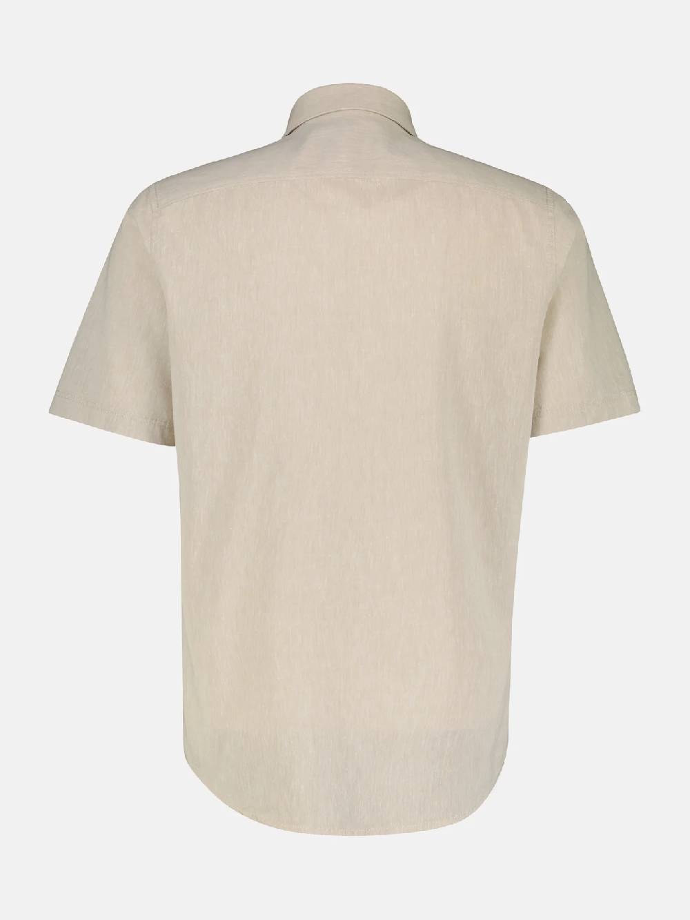 Lerros 2442010 CASUAL KATOENEN LINNEN OVERHEMD (705 LIGHT DUNE BEIGE) Versandkostenfrei