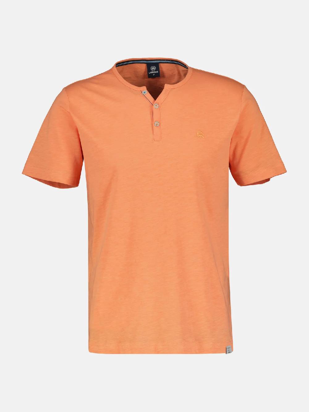 Lerros 2433908 BASIS HENLEY-SHIRT (927 MELLOW PEACH) Exklusivangebot