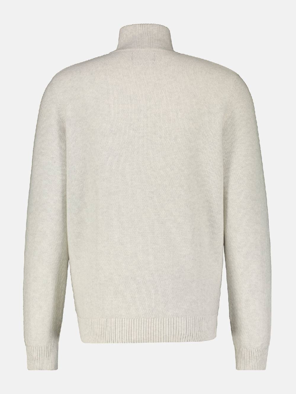 Lerros 23D5503 VEST MET OPSTAANDE KRAAG (127 FOG WHITE MELANGE) Vatertagsangebot