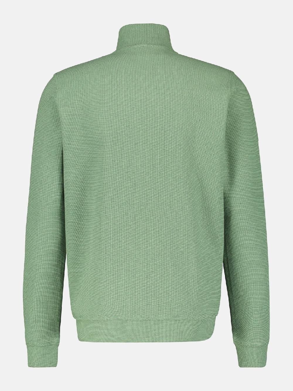 Lerros 23D4503 GESTRUCTUREERD SWEATJACK (612 SAGE GREEN) Online Outlet