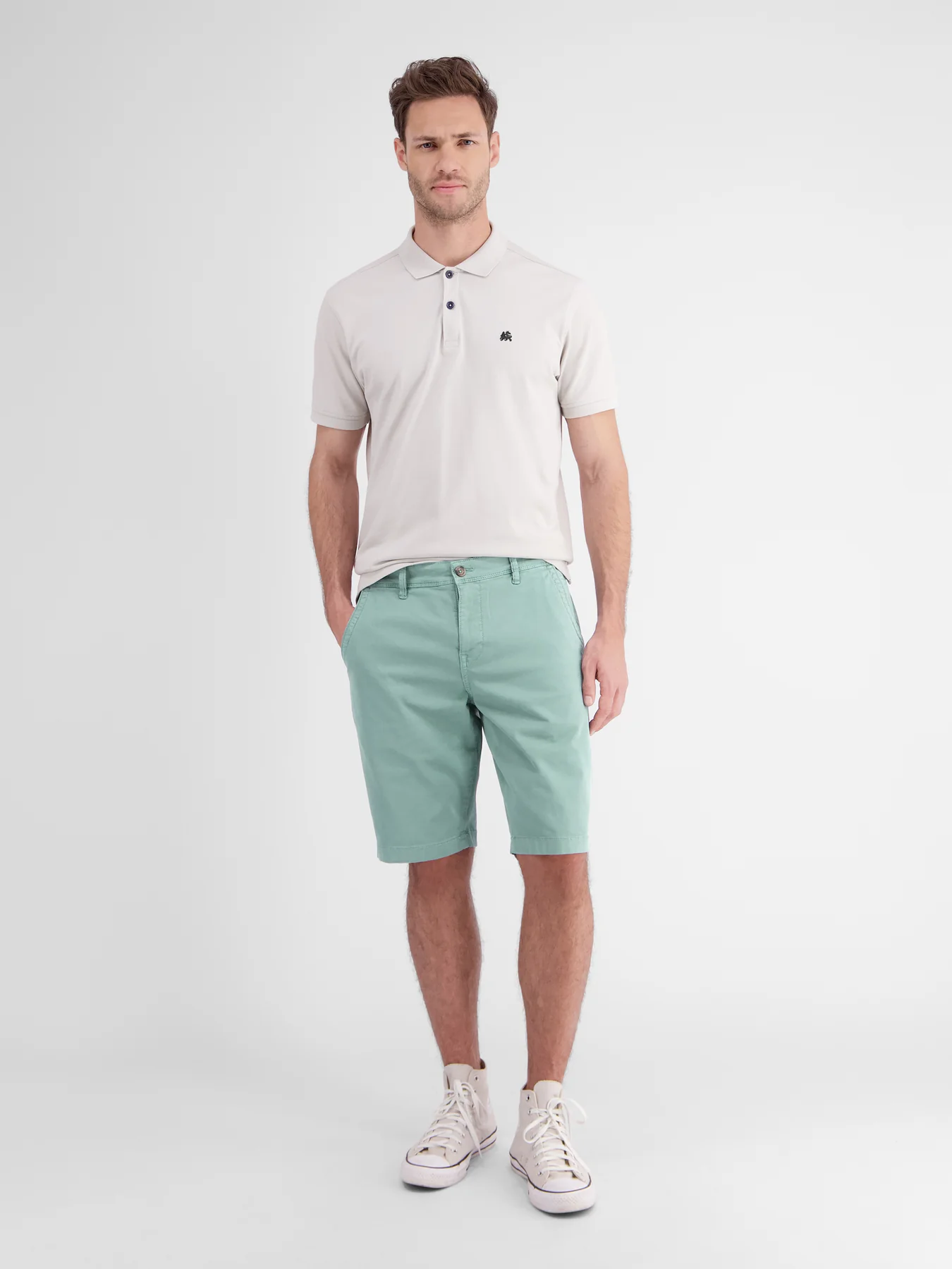 Lerros 2439213 T12 Hose Kurz (467 Dusty Mint) Kauf eins, bekomm eins gratis
