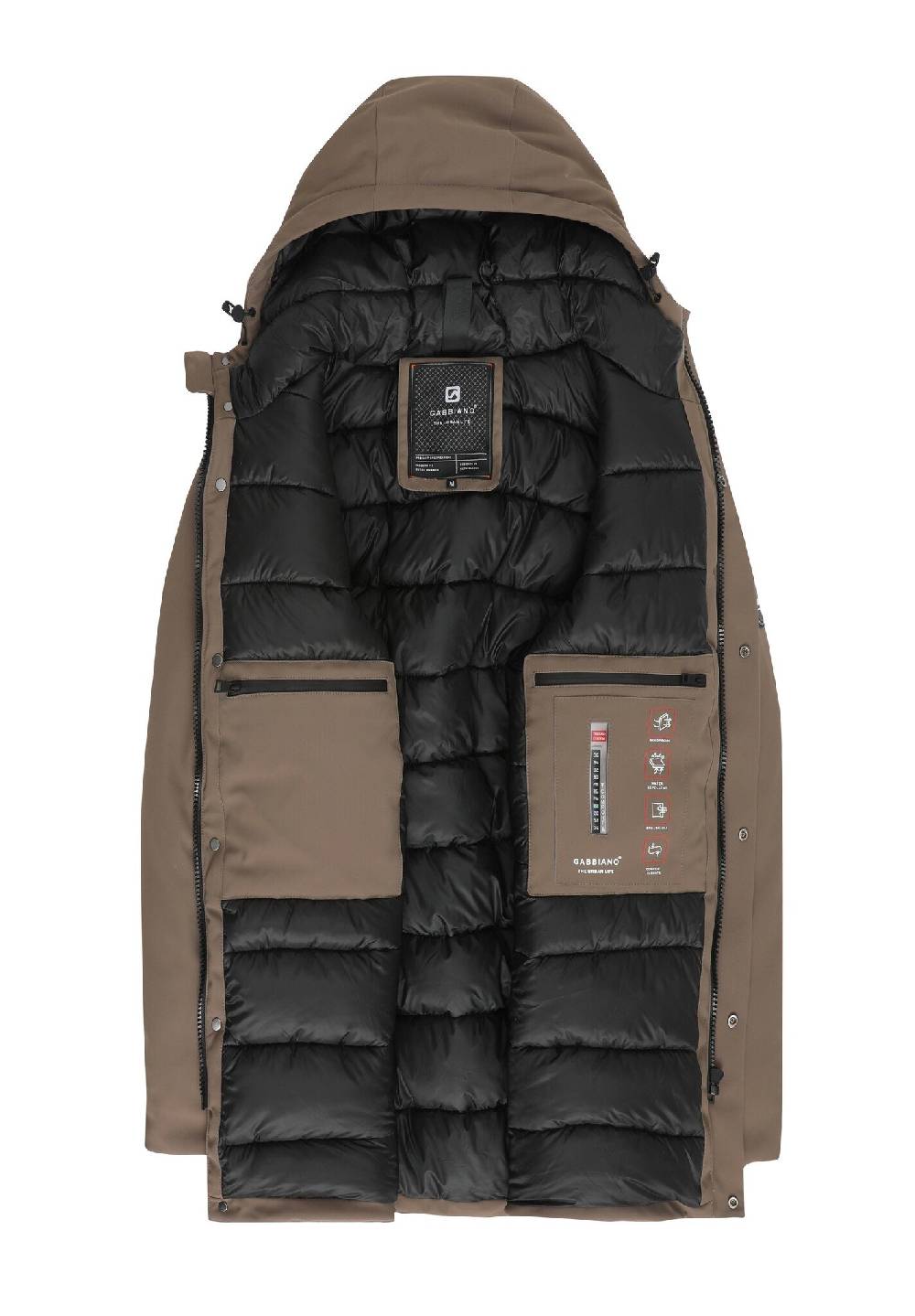 Gabbiano Winterjas - (4444 Deep Taupe) 50% Rabatt mit kostenlosem Versand