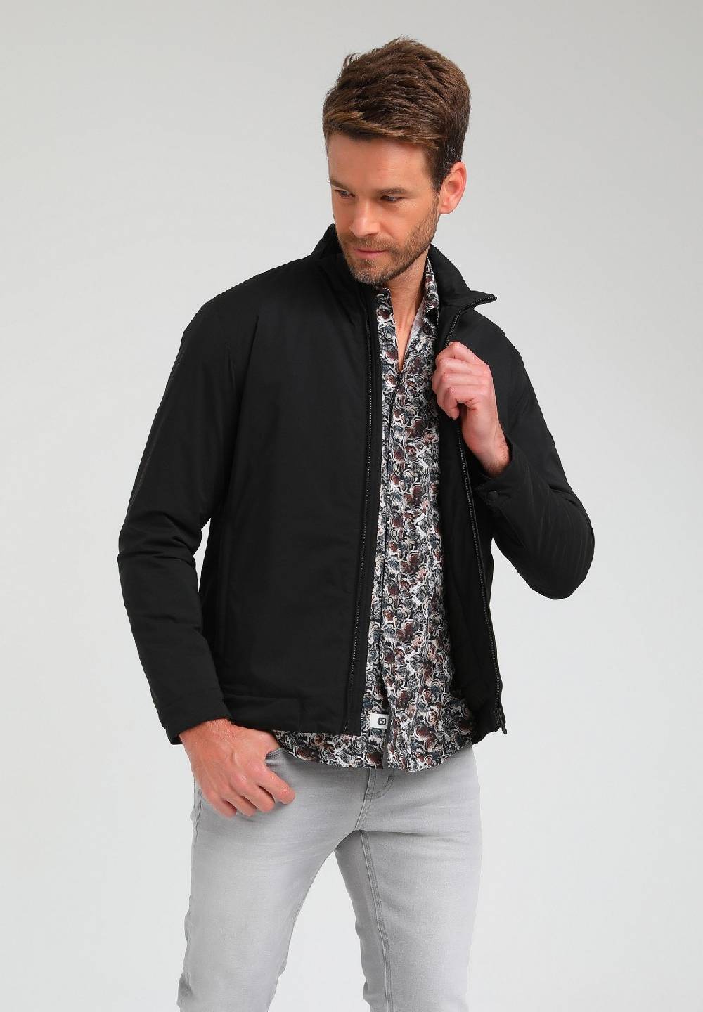 Gabbiano Zomerjas puffer - (201 Black) - 533521 Clearance-Verkauf