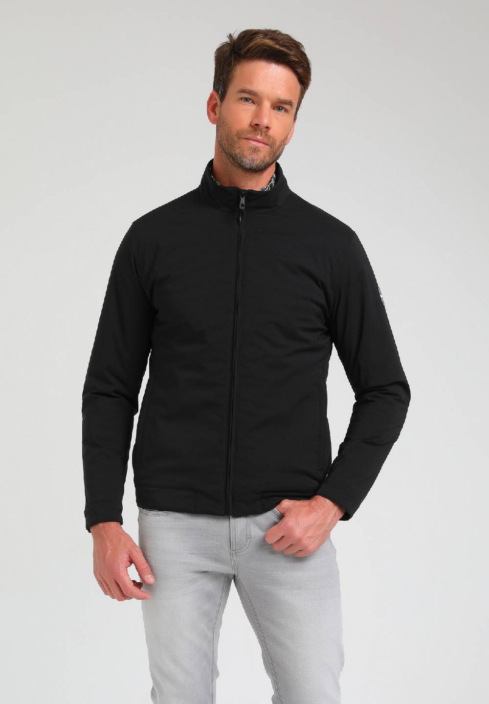 Gabbiano Zomerjas puffer - (201 Black) - 533521 Clearance-Verkauf