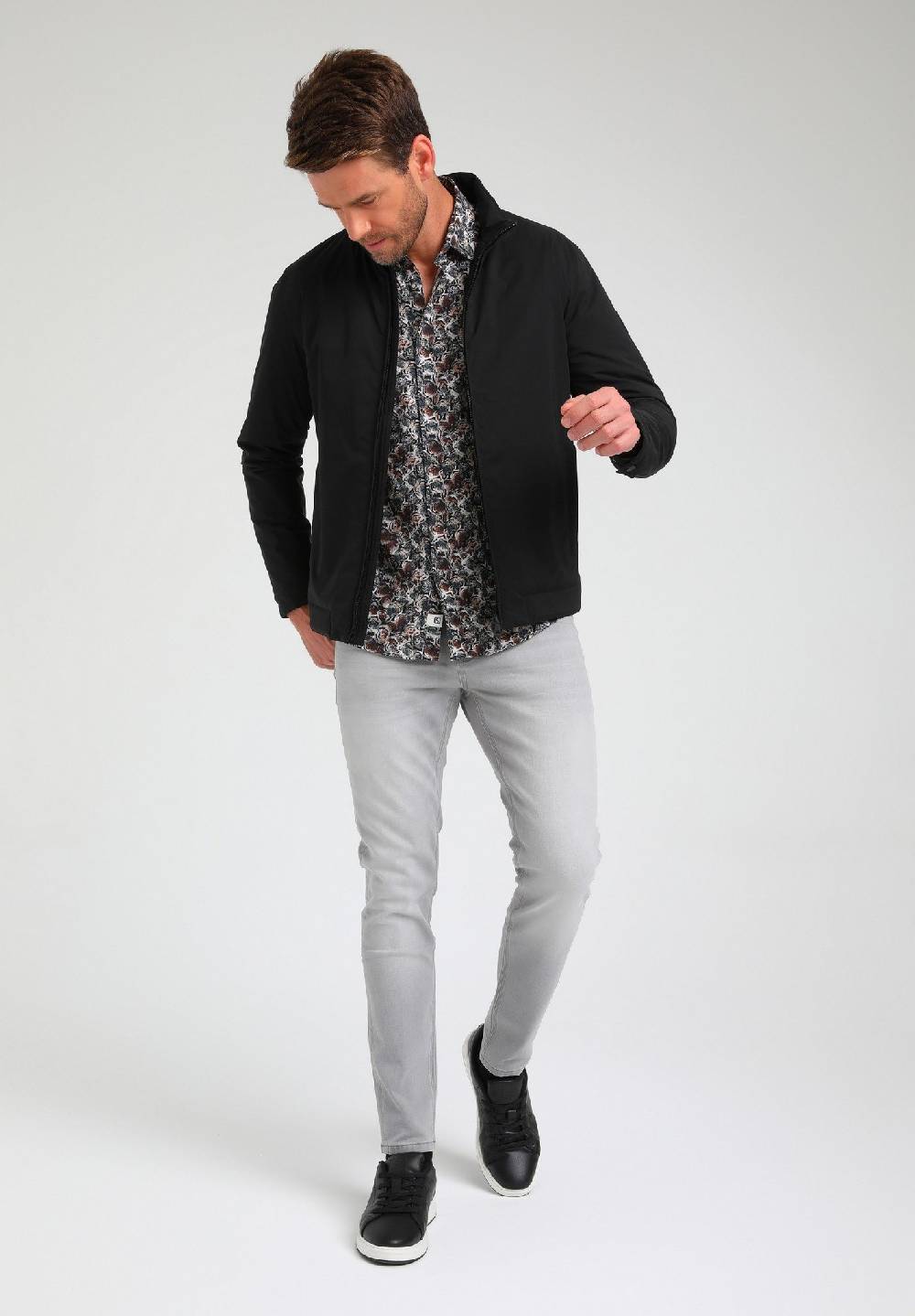 Gabbiano Zomerjas puffer - (201 Black) - 533521 Clearance-Verkauf