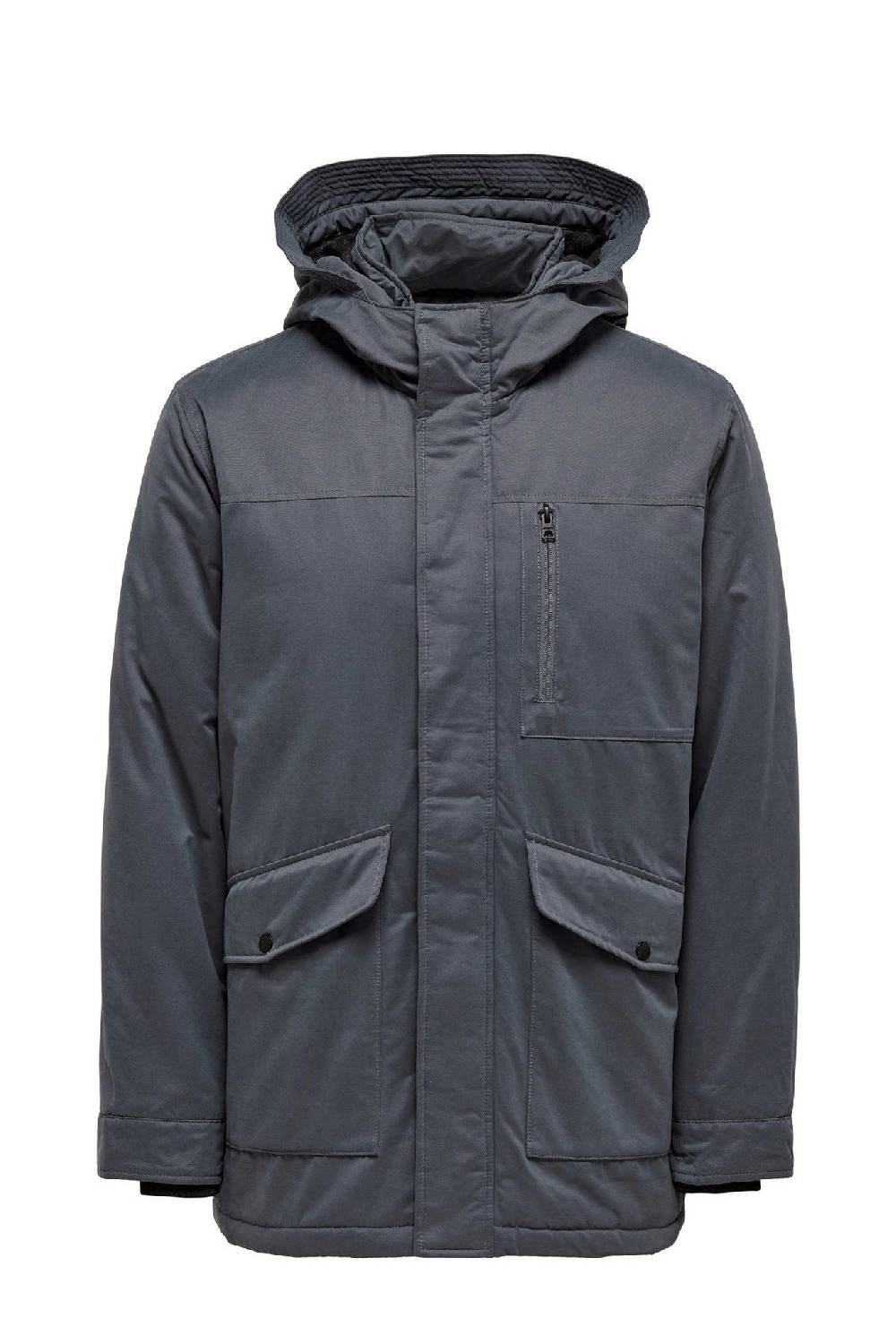 Only & Sons ONSELLIOT Parka OTW VD (200651 Dark Slate) Fabrikladen