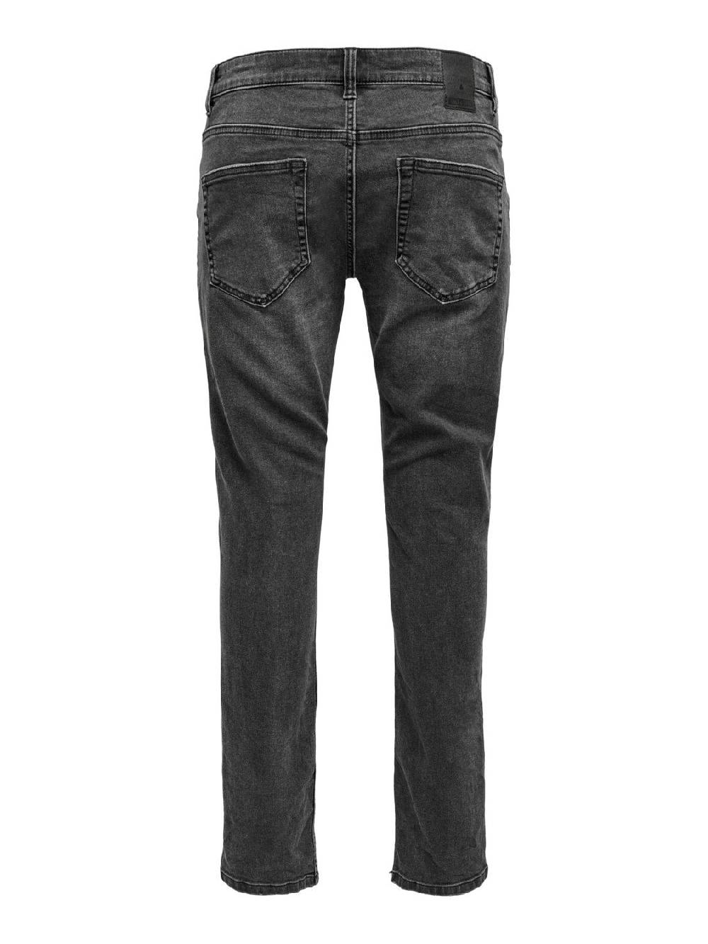 Only & Sons ONSLOOM Life Slim Black (PK 9614) Kauf eins, bekomm eins gratis