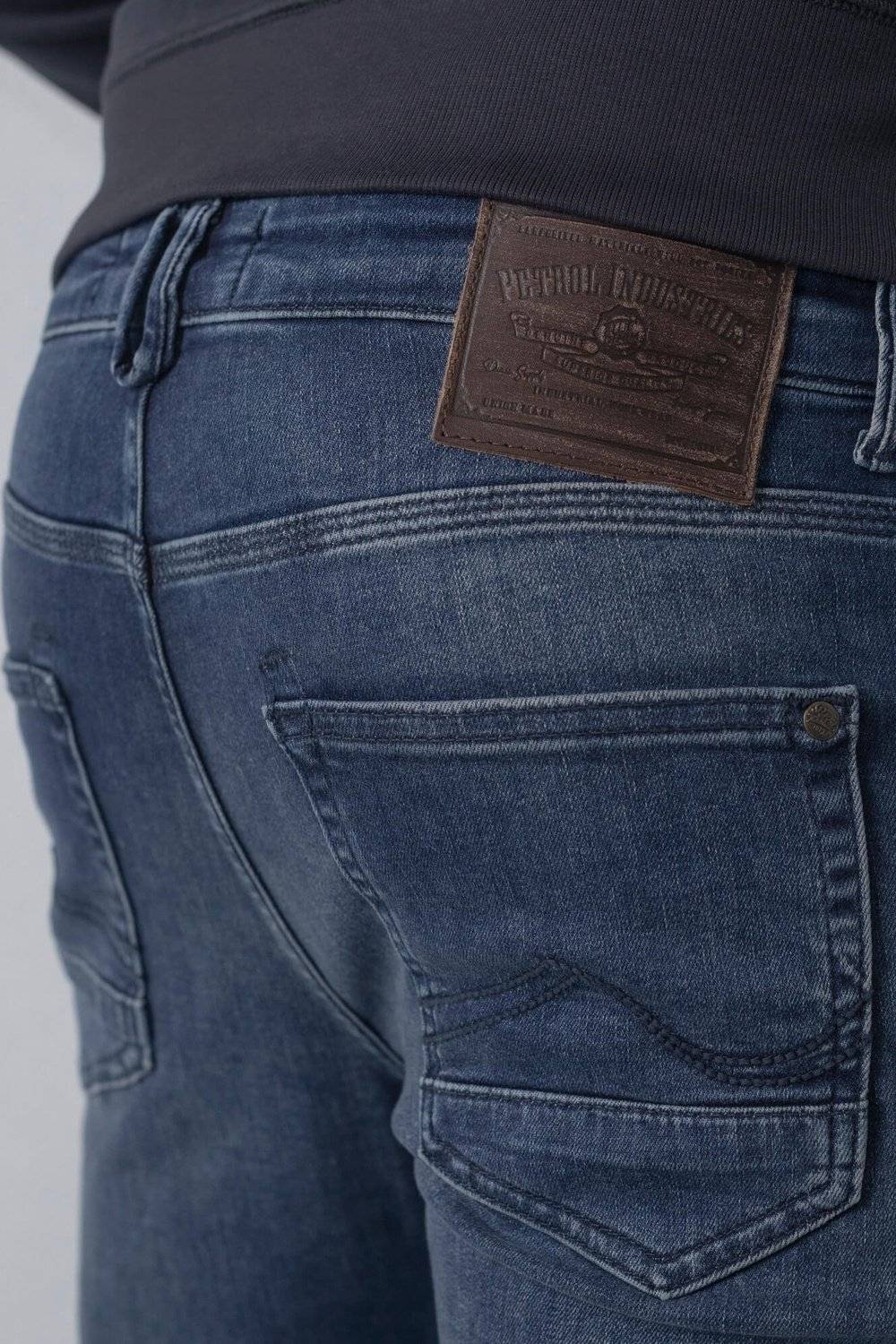 Petrol SEAHAM - Men Denim Slim Fit (5804 Dark Coated) Riesige Ersparnisse